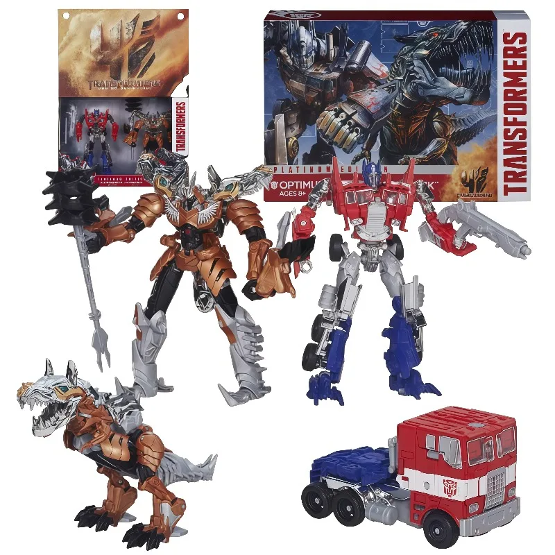 

В наличии Transformers4 игрушки из фильмов Optimus Prime Grimlock деформирующий робот аниме фигурка модель коллекционные игрушки подарок на праздник