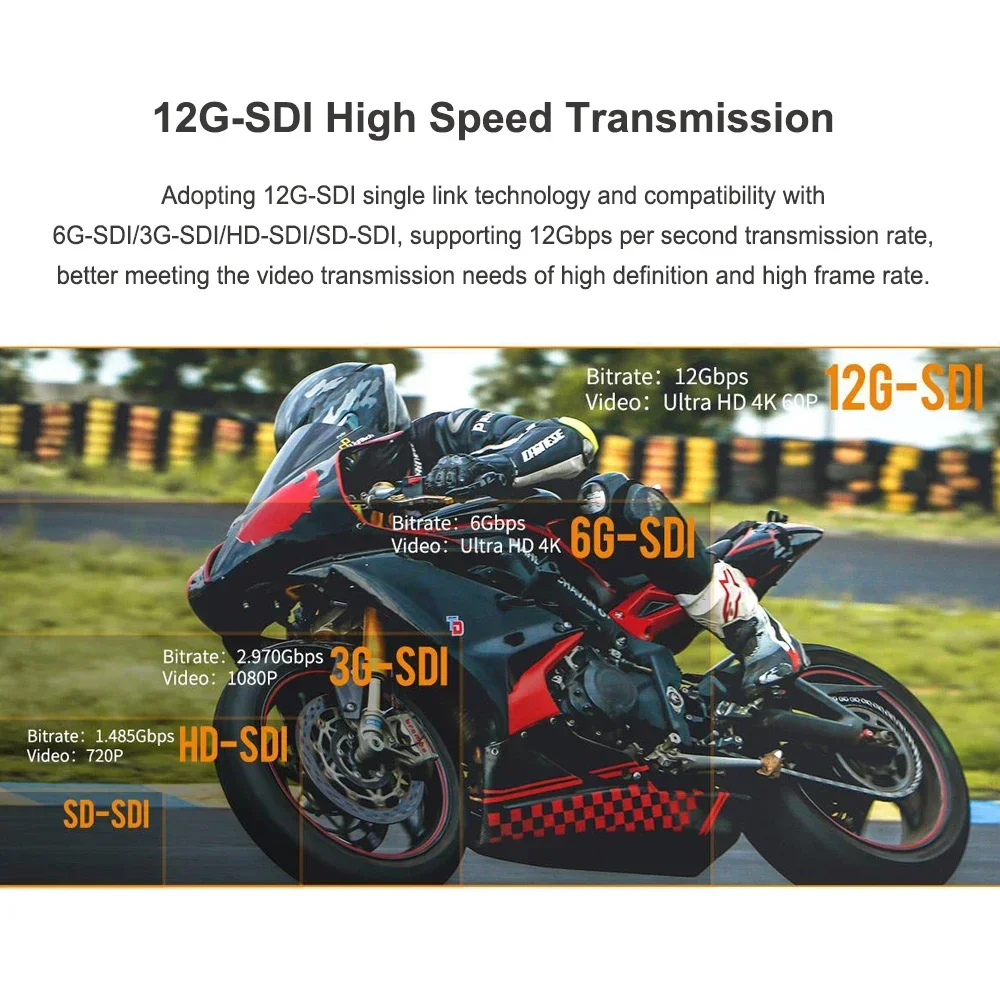 FEELWORLD S7 7" Touchscreen Monitor DCI-P3 1600nit IPS 3D LUT 12G-SDI HDMI2.0 I/O TALLY Indicator Aluminum Housing Easy Mod