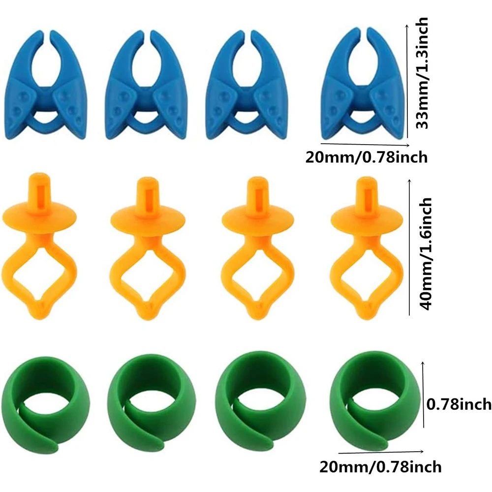 Color Sewing Bobbin Spool Huggers/Holders/Clamp Clips For Keep The Bobbin Tail Thread From Loosening Sewing Embroidery Accessory