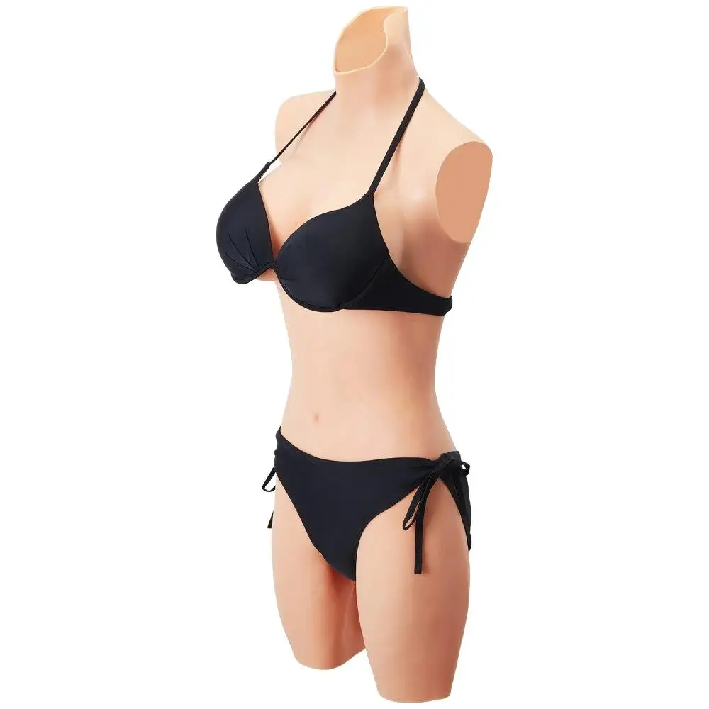 Body de silicona con copa en D para travestis Drag Queens Body Shaper