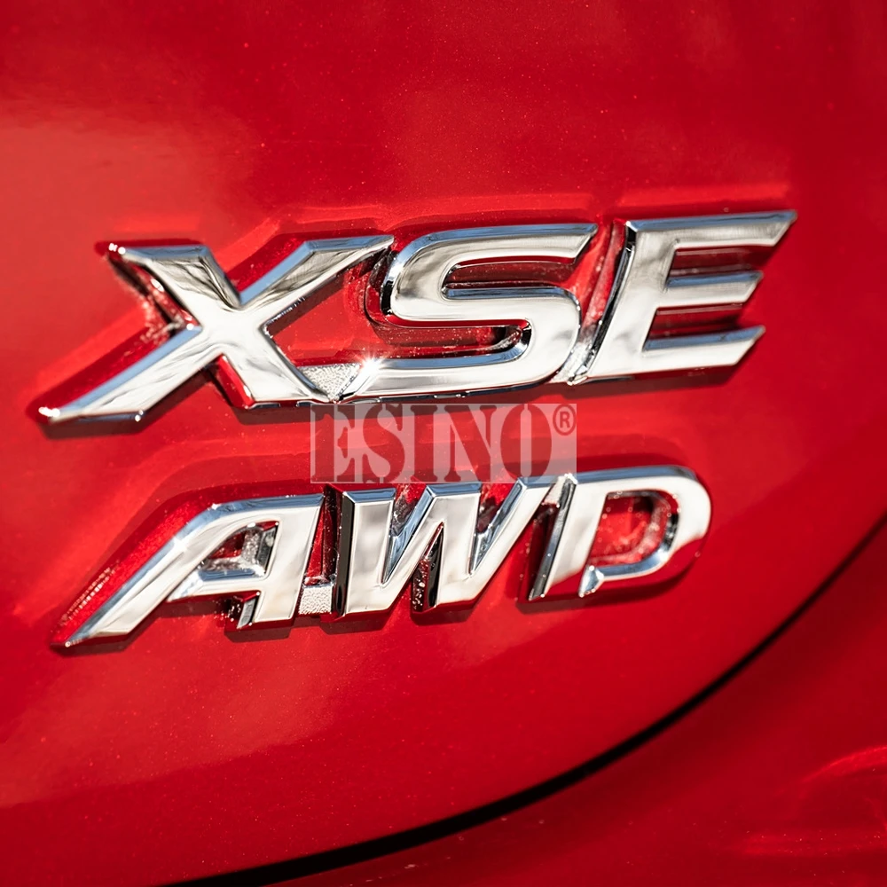 

XSE Car Metal Alloy Rear Trunk Fender Adhesive Badge Body Tailgate Emblem For Toyota Sienna