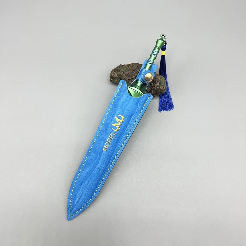 21 cm großes Schwert der wilden Gottheit, Replik des Spiels The Legend of Zelda, Waffenmodell aus Metall, Sammlerstück, Ornament, Spielzeug für Jungen, Dropshipping, Großhandel, heißer Verkauf, Geschenke, Neuankömmling – Detail 11