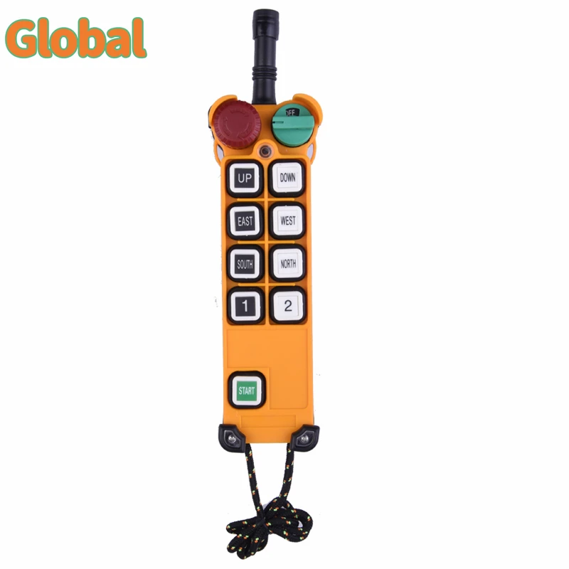 F24-8D Double speed Industrial Wireless Radio Crane Remote Control switches  Hoist overhead bridge Crane Lift Controller