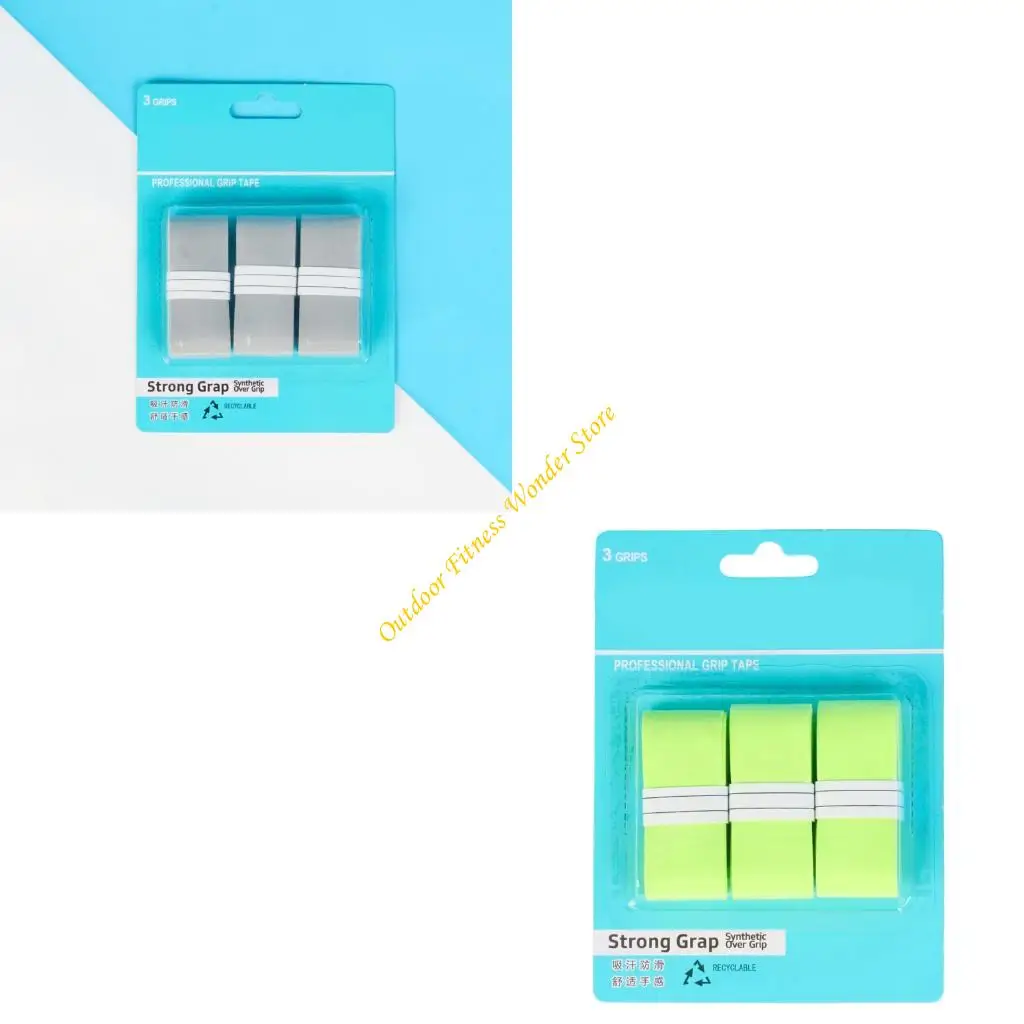 

E8BF Nonslip PU Grip Racket Tape Racquet Sports Fishing Rod Bicycles Handle Tape