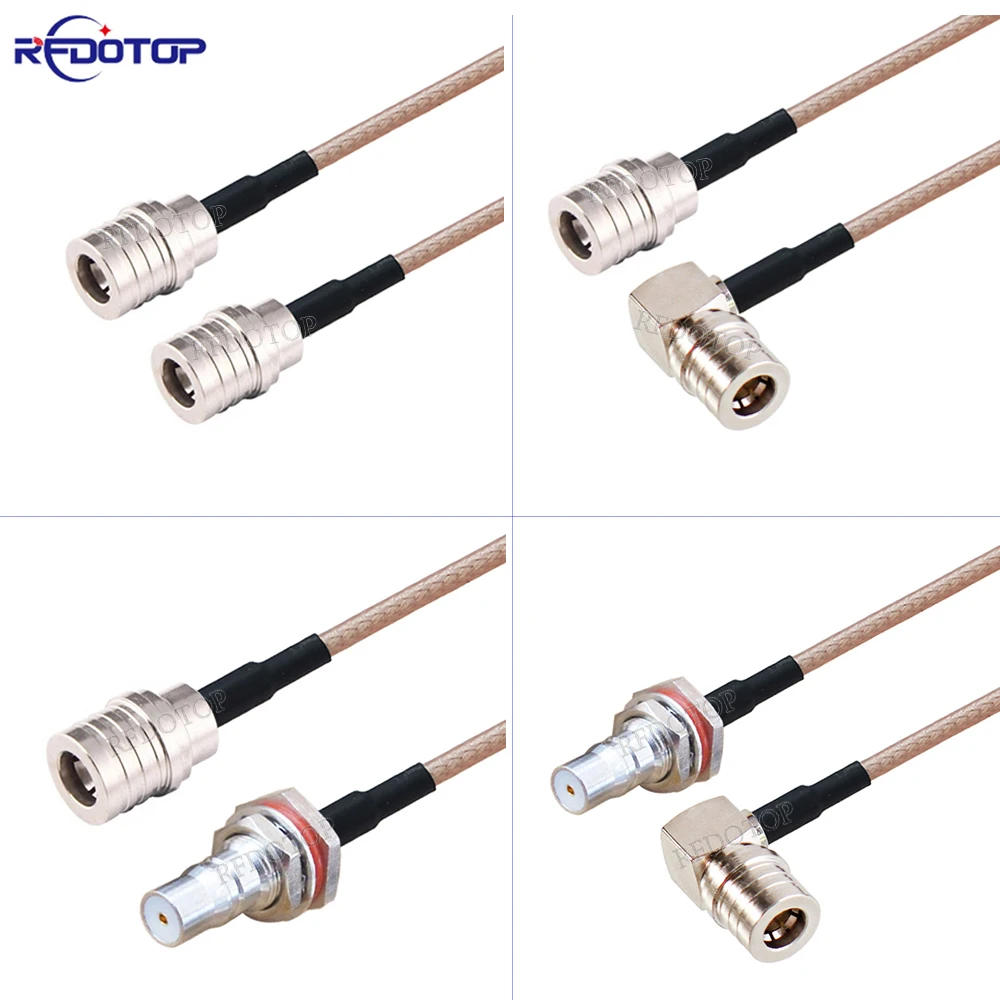 

RG316 Cable QMA Male Plug to QMA Female Jack QMA Connector 50Ohm Low Loss RG-316 RF Coaxial Extension Jumper Pigtail Cord