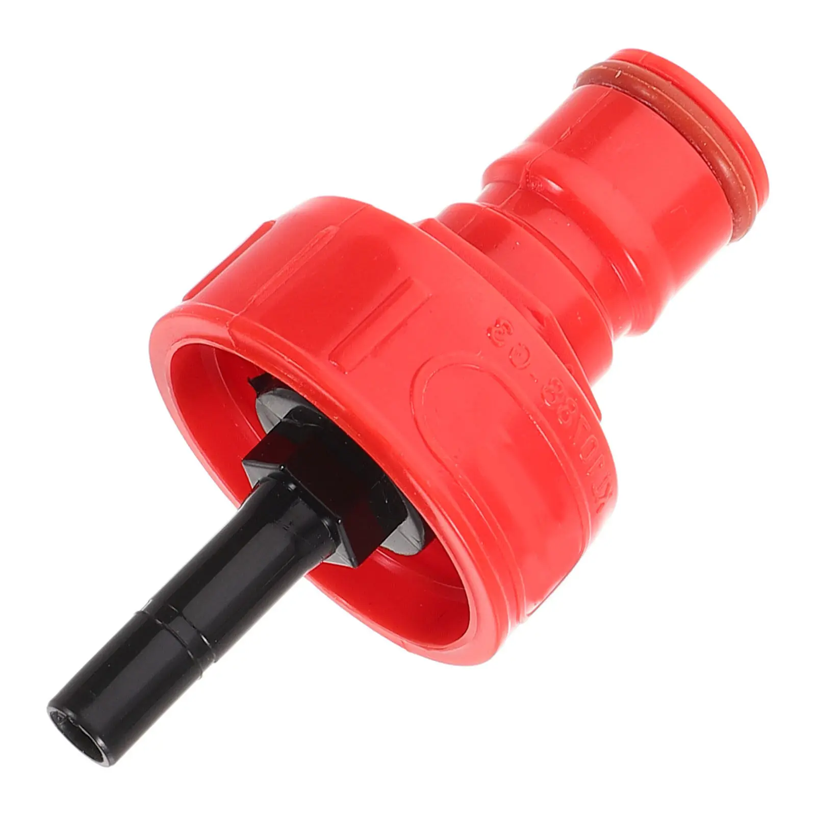 Carbonation Cap Adapter for Pet Soda Bottles - Plastic Beer Keg Connector Quick Connect Cap for Home Brewing Supplies Carbonated
