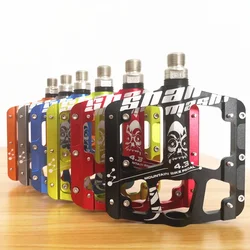 2019New Ultra-light and ultra-thin 3 Bearings Pedals Aluminum alloy Mountain Bike MTB Anodizing Bicycle Pedal Road Bike Pedals