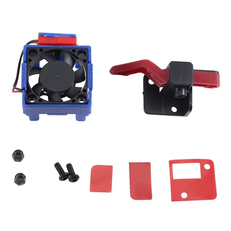 A29F-XL-3S Velineon ESC VXL-3 3S Радиатор Охлаждающий вентилятор с переключателем сброса для Traxxas Bandit Rustler Slash 2WD/4X4 VXL Запчасти