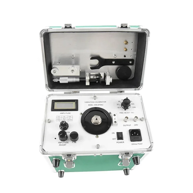2025Great Price Output Vibration Amplitude Display Selection Switch BYD-JZY02AJ Vibration Calibrator