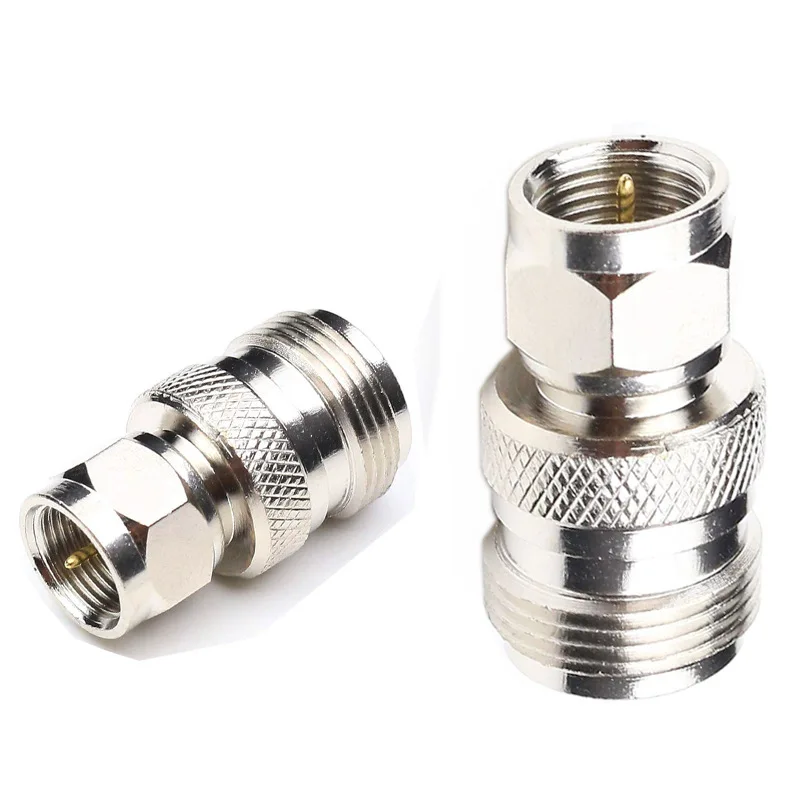 1 PC N To Type F Coax Connector N Female To F Male Adapter for Coaxial Cable Adapter for Antenna Extension Cable
