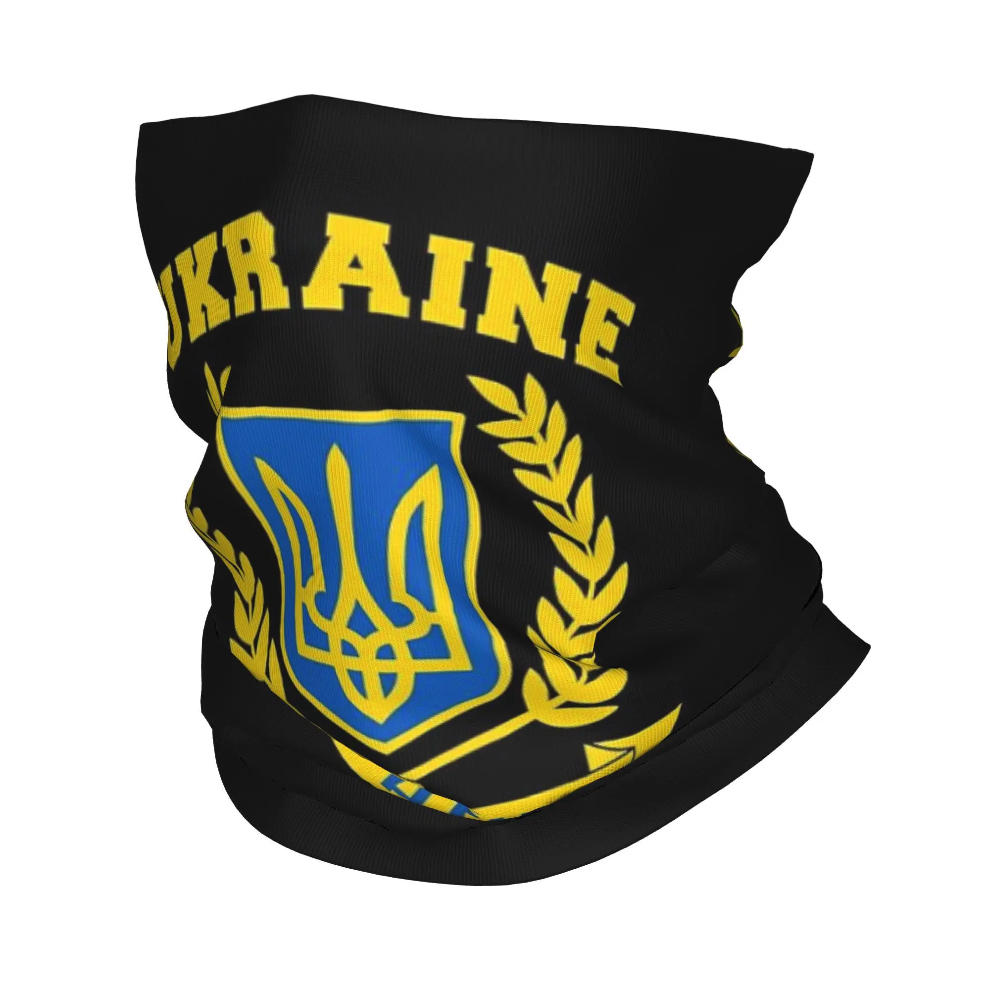 

Ukraine Flag Ukrainian Tryzub (6) Bandana Neck Cover Printed Magic Scarf Multi-use Headwear Riding Unisex Adult All Season