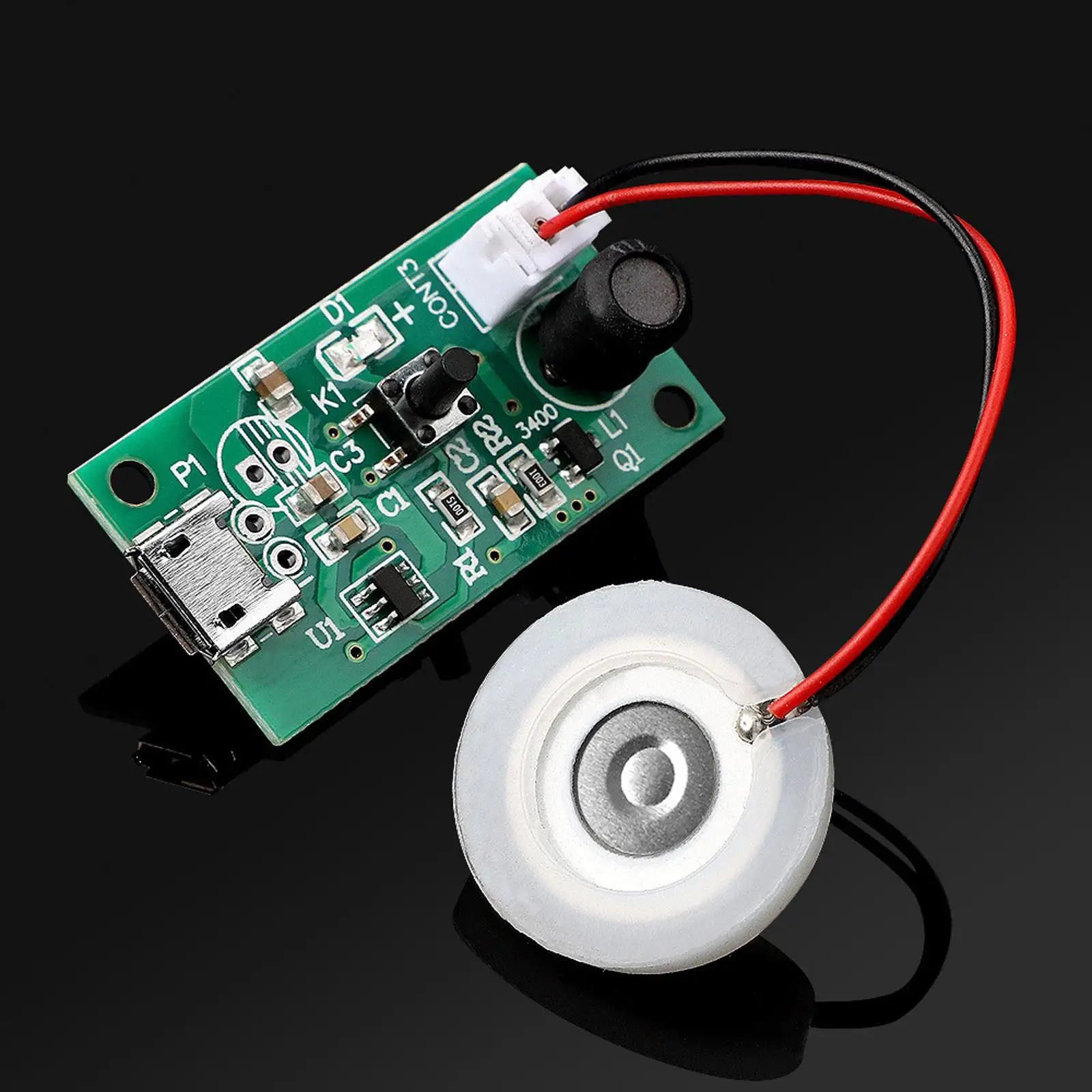 Parti del foro di spruzzo del kit del modulo di atomizzazione del circuito umidificatore USB micro fai-da-te