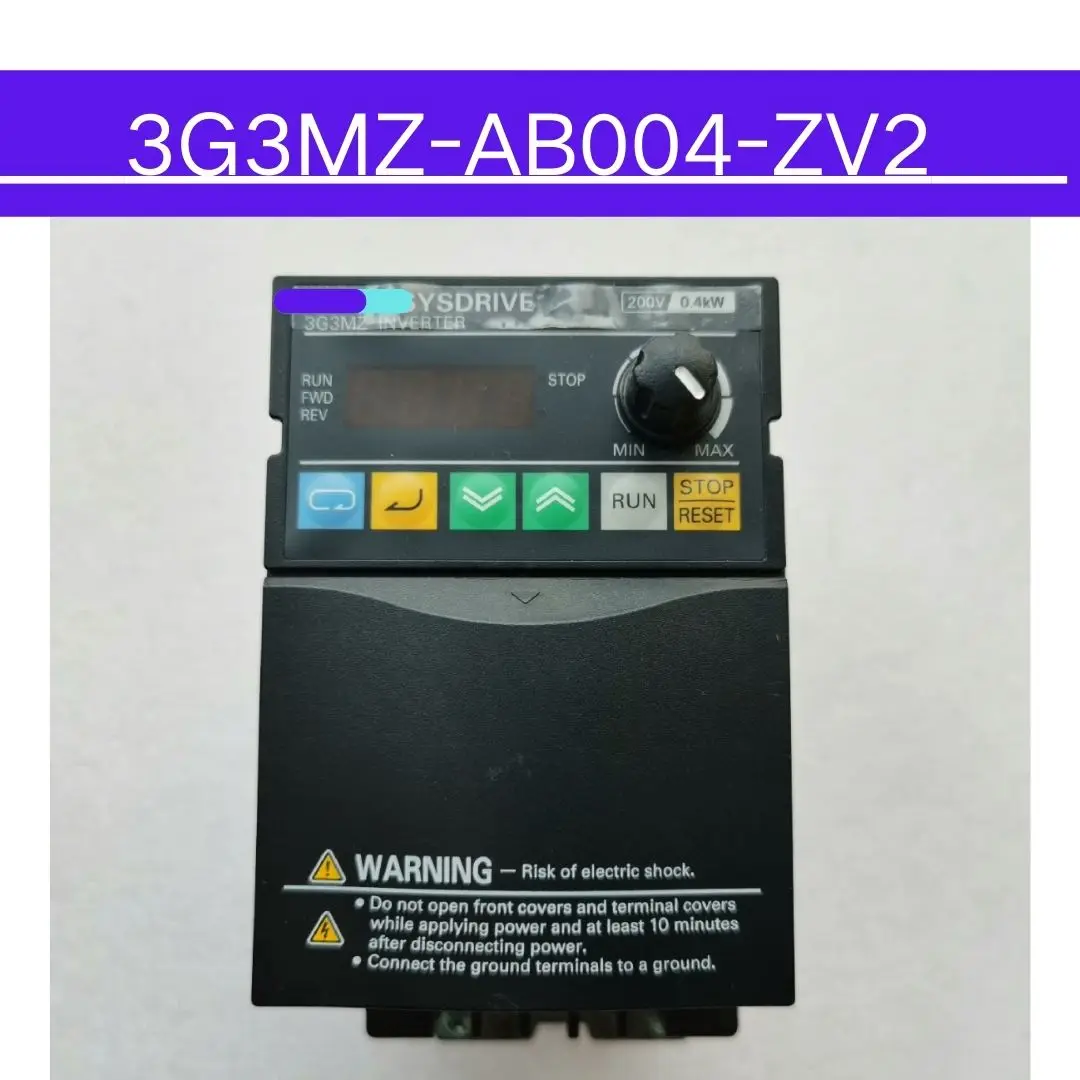 

Used 3G3MZ-AB004-ZV2 Inverter 0.4KW Test OK Fast Shipping