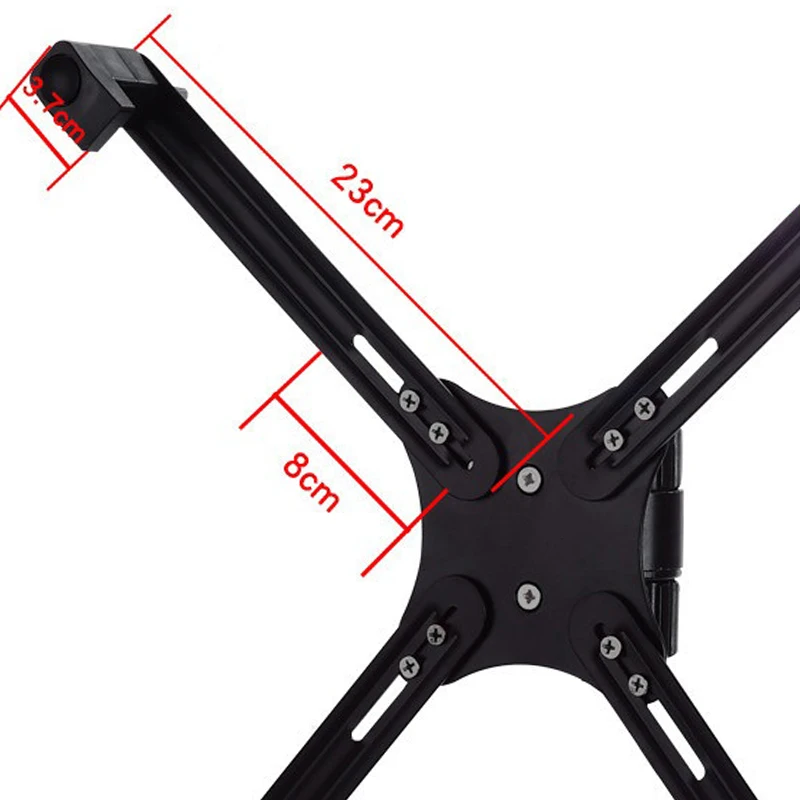 Kit di montaggio VESA adattatore SMIEA per schermo monitor LCD LED da 19 a 27 pollici, staffa di montaggio da 75 mm e 100 mm, Stand-VAD1