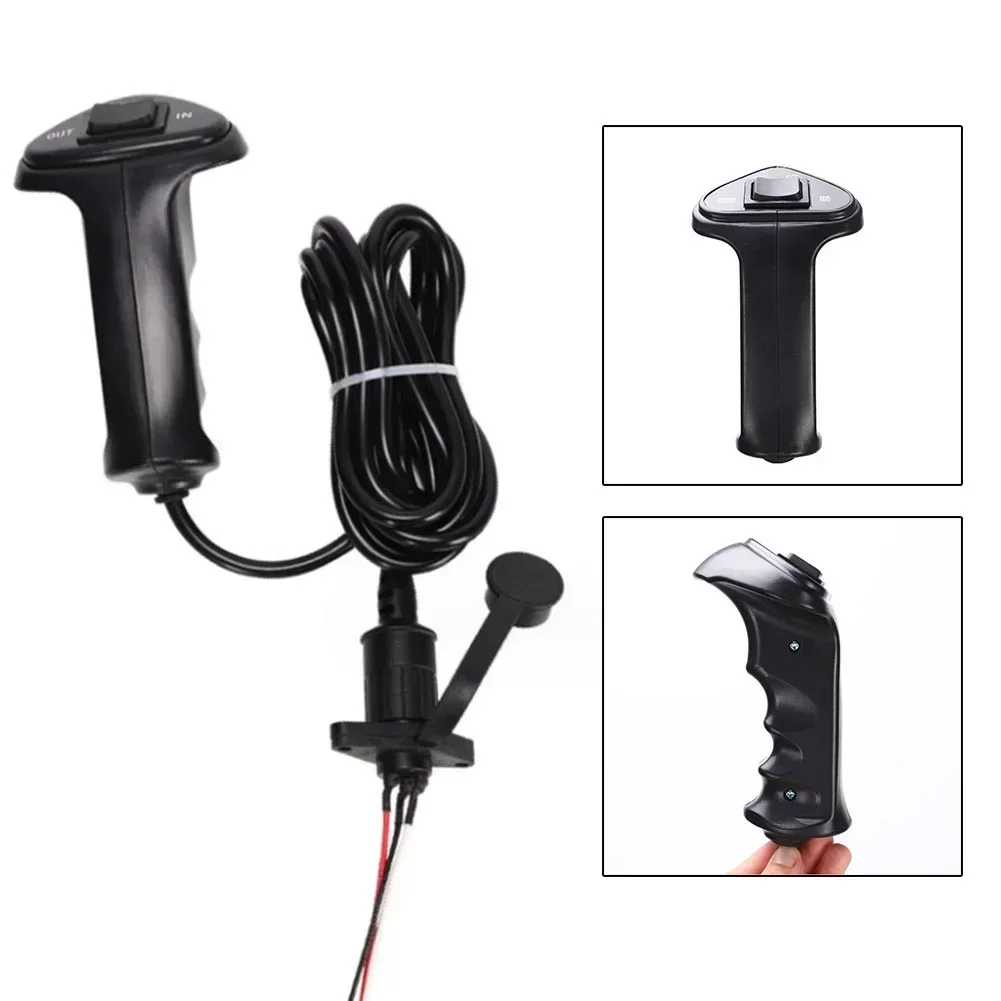 Long Service Life Winch Controller Car Off Road Vehicle Handheld Remote Control Plastic Wireless Remote Control 500A