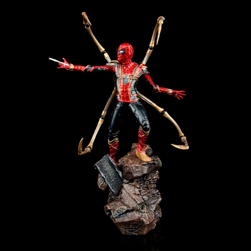 

Коллекционная фигурка Iron Spider от Iron Studios, масштаб 1/10, с подвижными когтями, по мотивам фильма «Мстители: Война бесконечности», для фанатов Marvel.