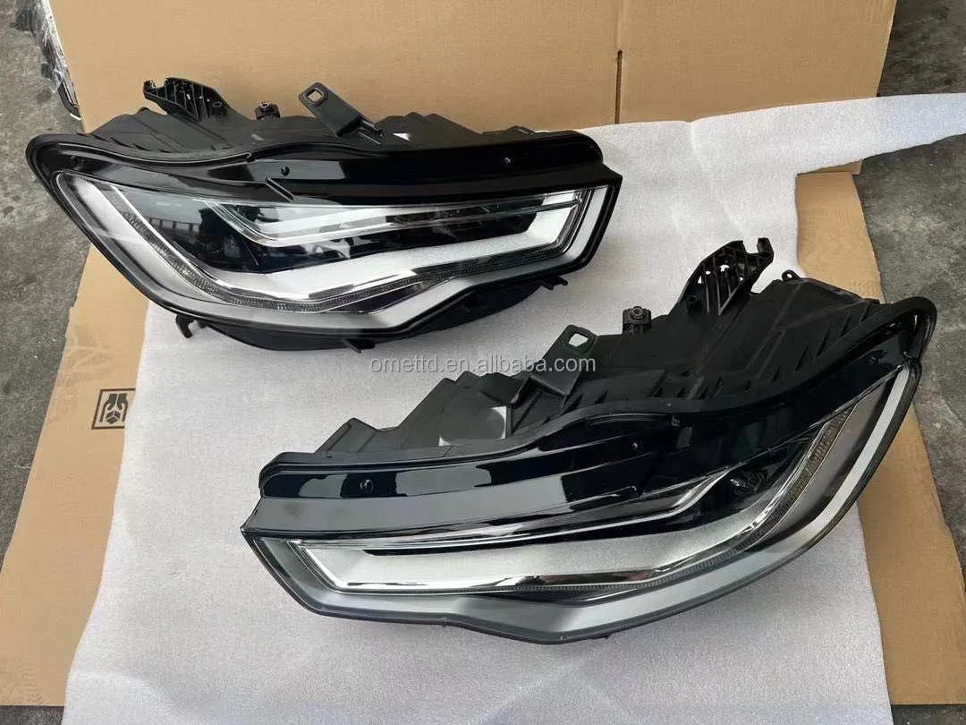 Original A6 Full LED Headlight Fit For Audi A6 S6 RS6 Matrix Headlight Dragon Ball Headlamp 2012-2015 OEM 4G0941033C 4G0941773C