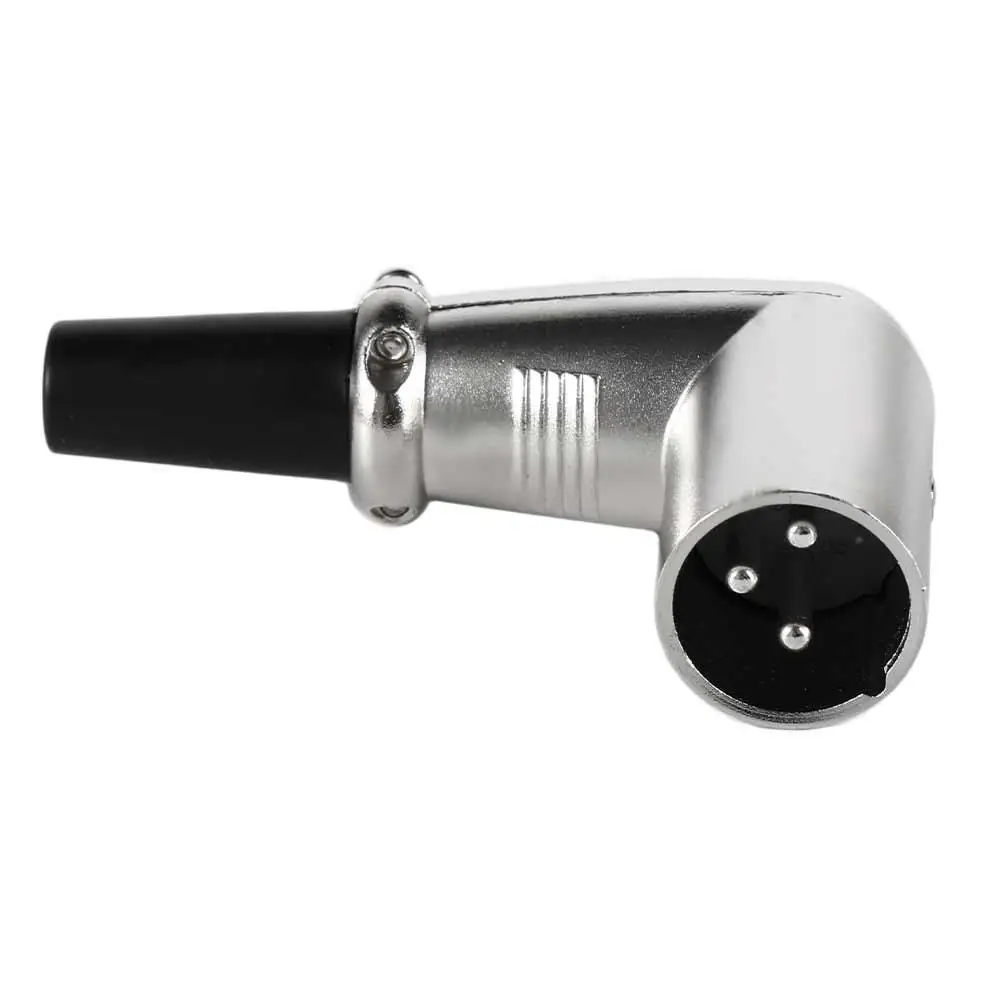 เสียง Canon ปลั๊กสายสัญญาณเสียงปลั๊กลําโพงอะแดปเตอร์เสียง XLR ปลั๊ก 3 พิน Canon หัวเชื่อมต่อ 3-Pin ชายญี่ปุ่น