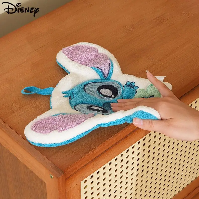 Disney Lilo & Stitch Hangende Handdoeken Kawaii Cartoon Anime Borduuraccessoires Keuken Waterabsorberende Sneldrogende Handdoeken
