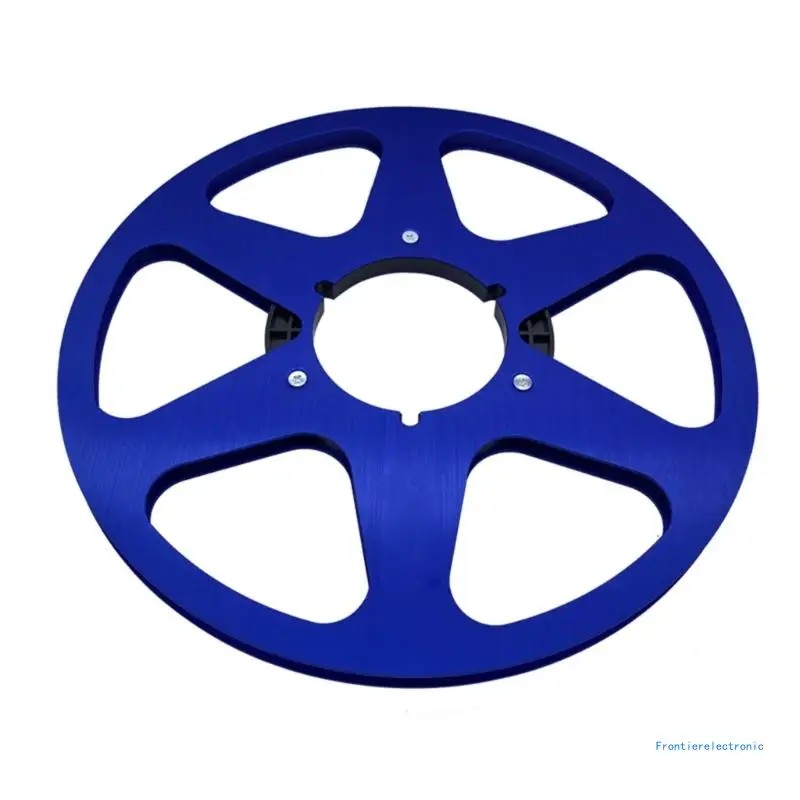 New 1/4 10 Inch Empty Tape Reel Nab Hub Reel-To-Reel Recorders Accessory Empty Aluminum Disc Opening Machine Parts DropShipping