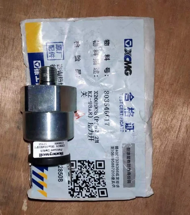 

Hot Sale Pressure Switch Loader Parts 803546617 X208908(PS67-2MRZ-9BAR) Spare Parts