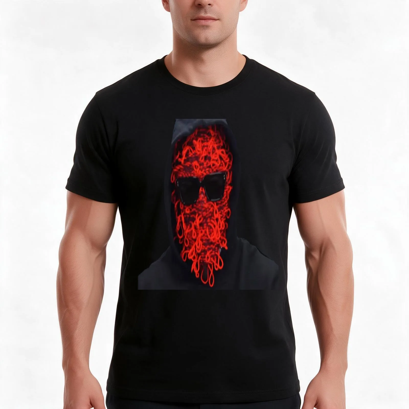 Kekra T-Shirt, Summer Casual Cotton Tee, Oversized Streetwear Tops, Vintage Graphic Print, Loose Fit Short Sleeve, 100% Cotton