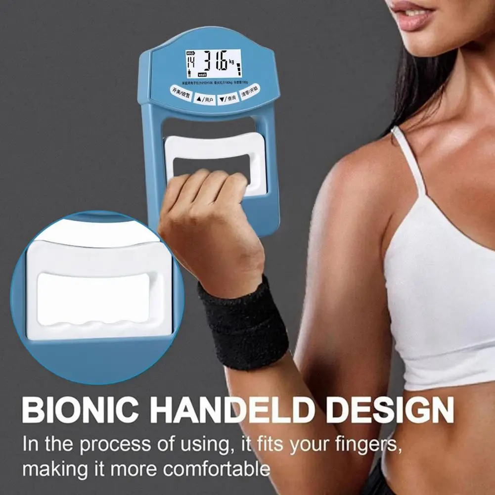 

Electric Grip Strength Tester Digital Grip Strength Meter Digital Grip Strength Tester with Led Display for Hand for Power