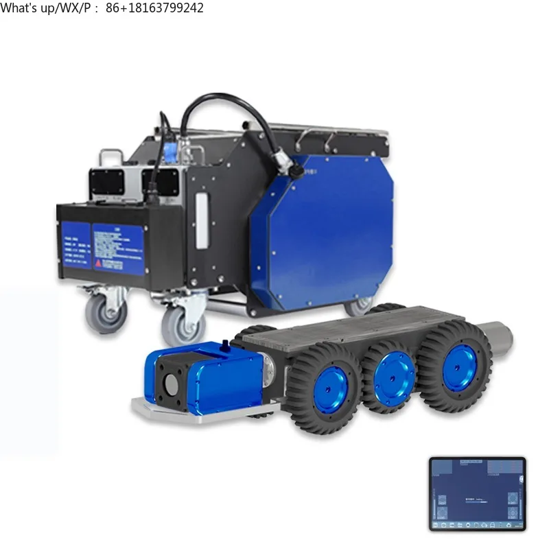 RJ-BOT K22-B CCTV التفتيش الصناعي Ro bot مع عين السمكة كام عصر CMOS الاستشعار للرؤية الليلية للكشف الداخلي لخطوط الأنابيب #1