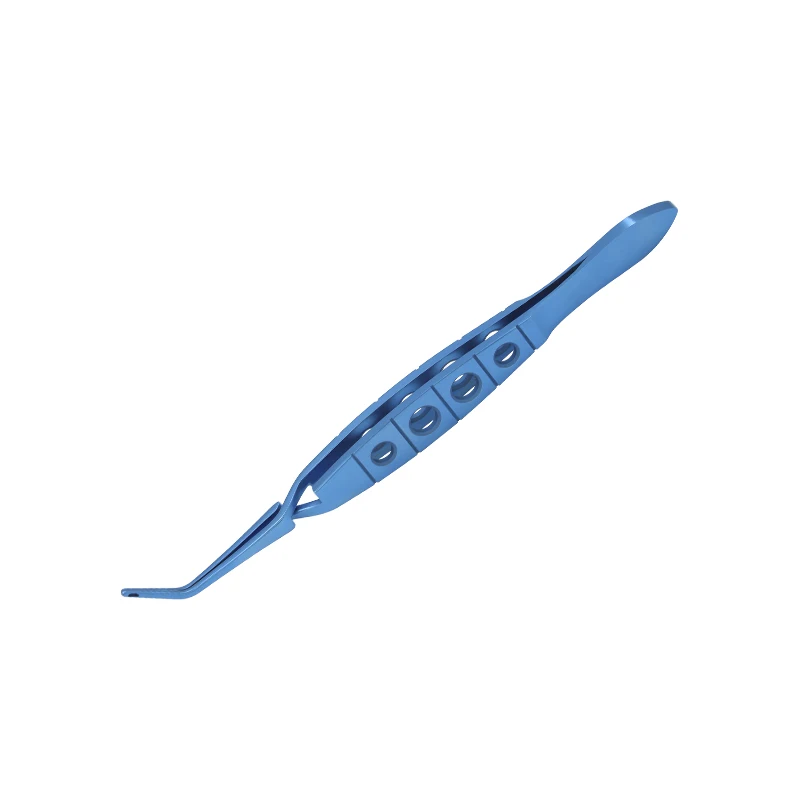 Scleral forceps ophthalmic microsurgical instruments - Titanium alloy reverse forceps sclera