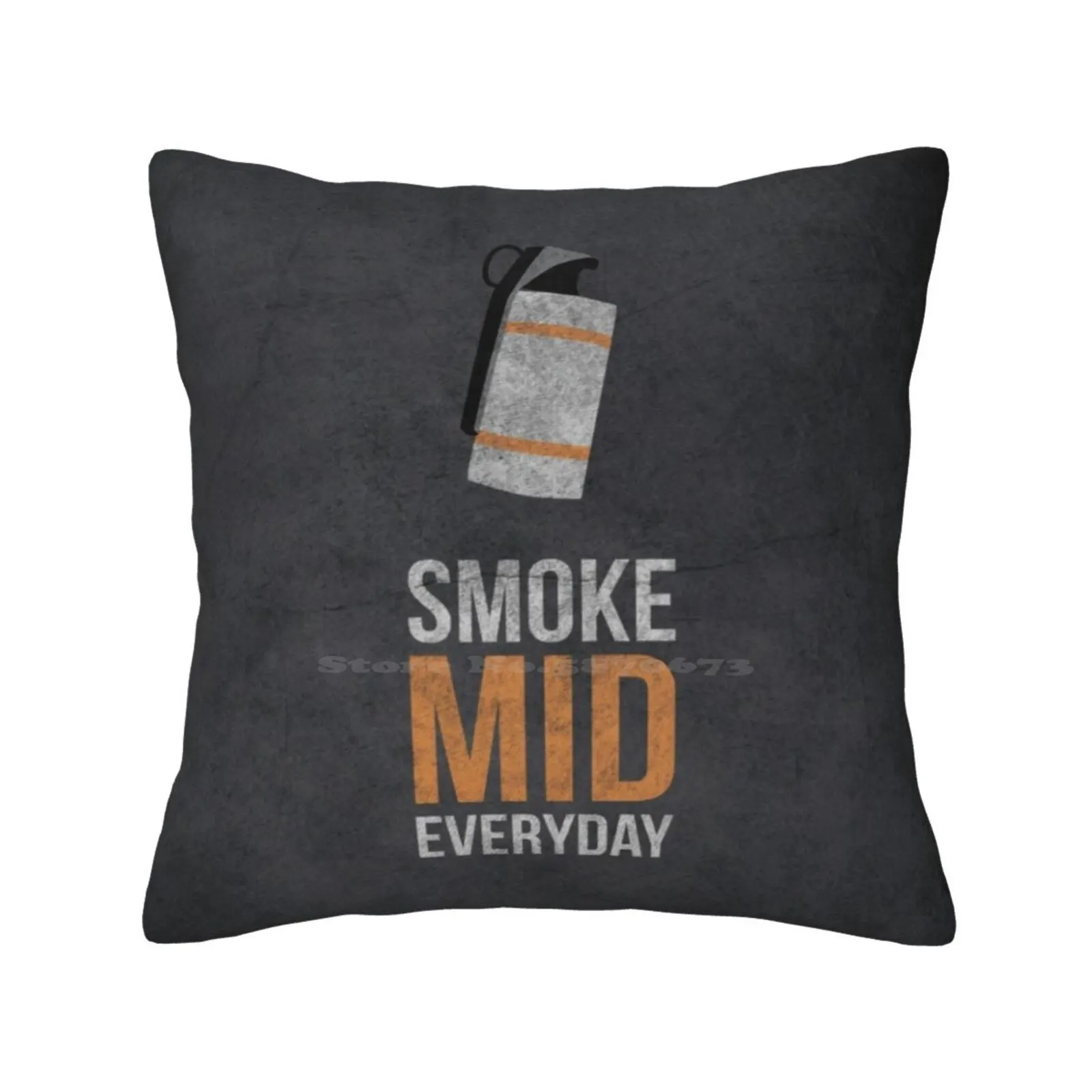 Smoke Mid Everyday-Cs : Go Pillowslip Pillowcase Cs Go Csgo Counter Strike Golbal Offensive Valve Steam Fps Shooter Gaming