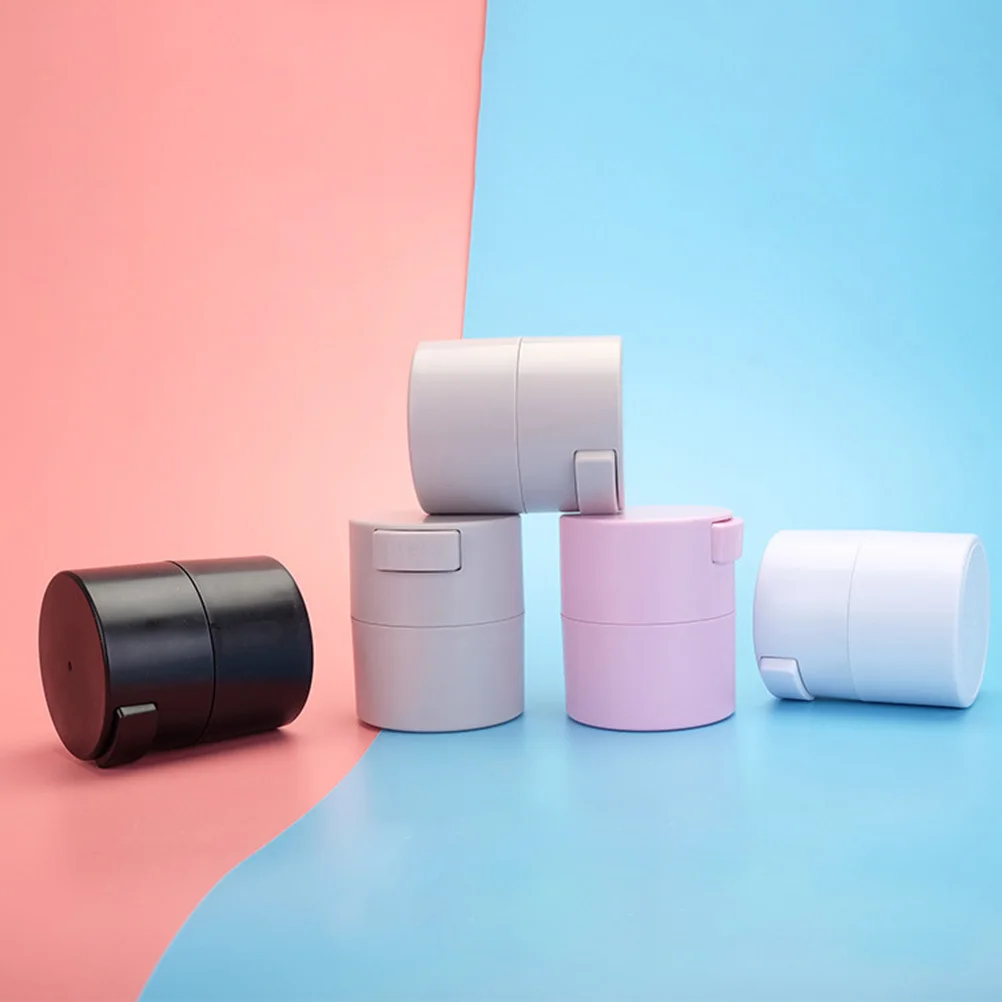 1 個のまつげ接着剤収納瓶、頑丈な構造、防湿蓋、3 つの接着剤用の拡張棚、持ち運びが簡単、スタイリッシュ