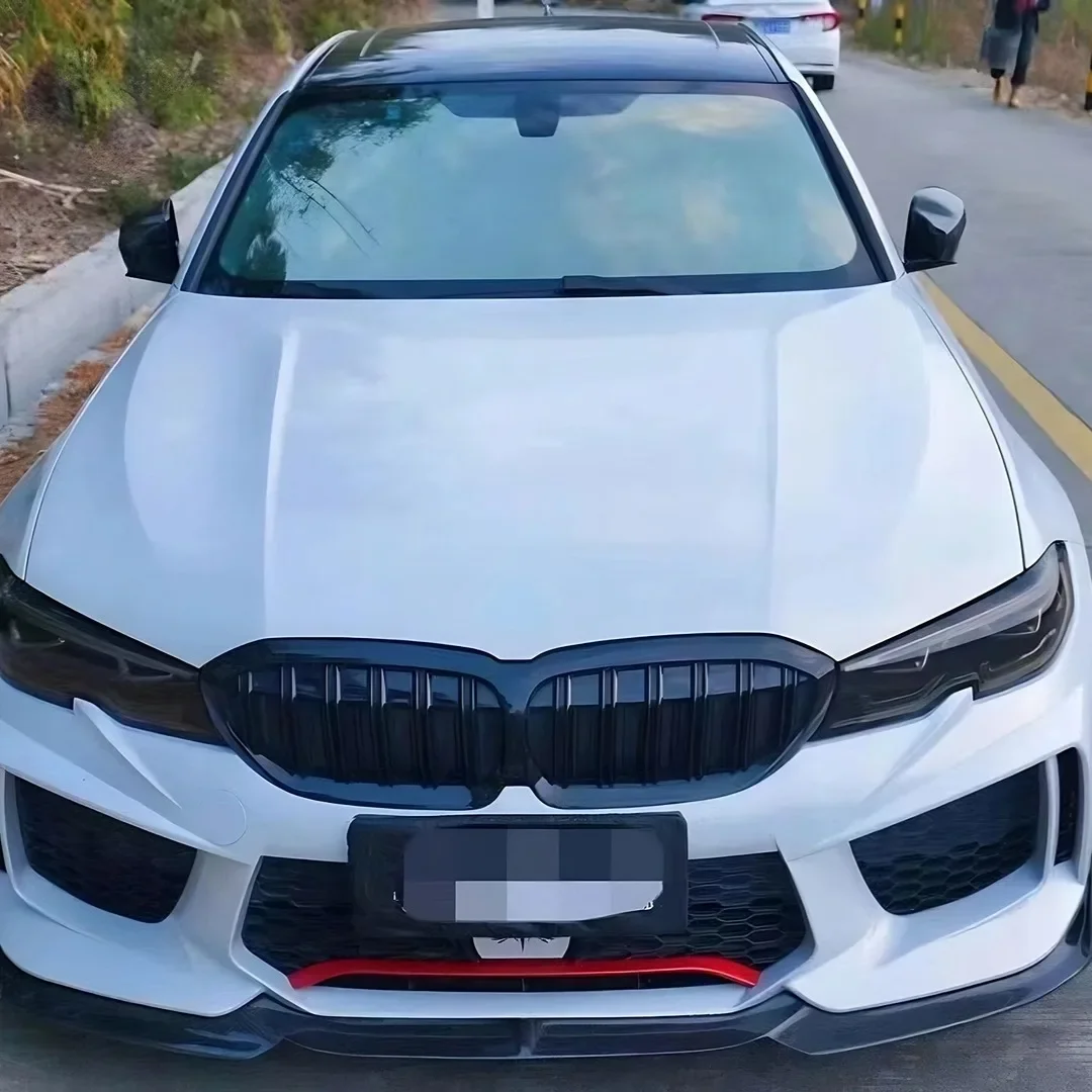 Front Inlet Mask Grille Grill For BMW 3 Series G20 G21 2019-2022 318i 320i 320d 330i M Sport Touring Upgrade Grid Mesh Car Refit