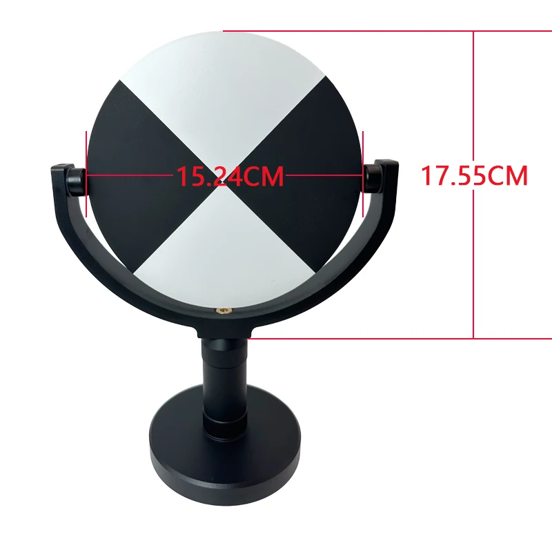 152.4mm Aluminum Alloy Adjustable Tilting Target Scanner Wirh Magnet Base For Faro For Leica Laser tracker Target 6 Inch