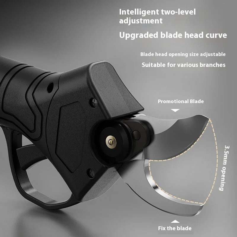 Portable Outdoor Cordless Electric Scissors Battery-Powered Garden Pruning Shears for Fruit Trees Pruning Thick Branches