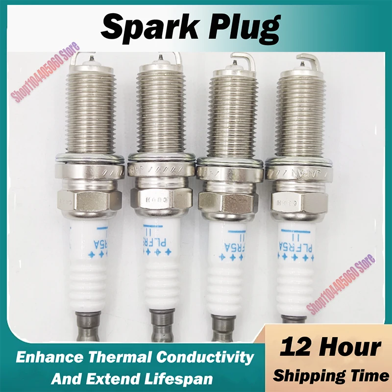 

4PCS 22401-5M015 PLFR5A-11 Iridium Spark Plug For Nissan Infiniti FX35 FX45 Suzuki Citroen C5 C6 C8 Lancia 224015M015 PLFR5A11