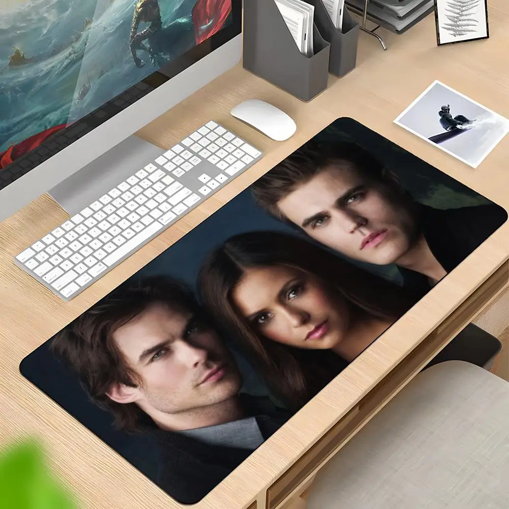The Vampire Diaries Mouse Pad Rubber Antislip Keyboard Pad 40x90cm Mousepad Gaming Accessories XXL Office Computer Mat