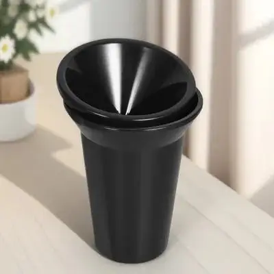 

Black Wine Spittoon 6.48x4.79x4.79in Round PP Ice Bucket for Tasting Events Bars and Chilling Drinks Spittoons Bucket