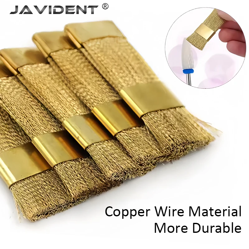 Root Canal Files Cleaning Brushes Carriage Needles Reamer Needles Copper Wire Brushes Oral Care Accessories Dental Materials
