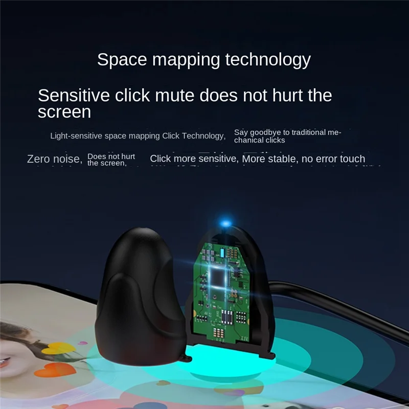 Мобильный телефон экран автоматический кликер регулируемое соединение физическое моделирование клик на палец экран устройства автоматический кликер-A