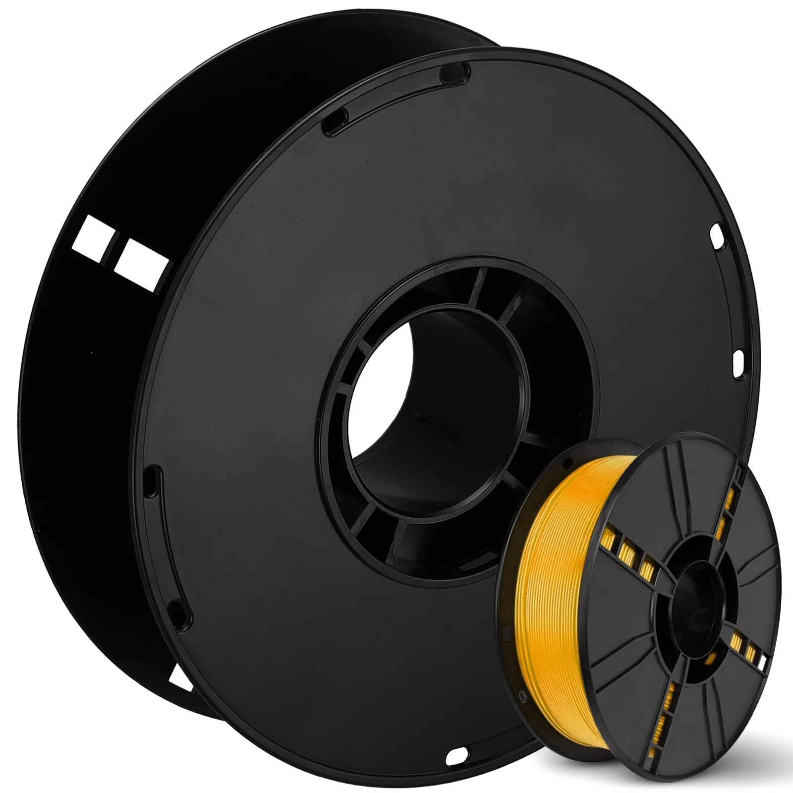 

Cord Storage Reel Cable Management Black Large ganizer Durable Plastic Compact Portable Strong Construction For Cables Leads