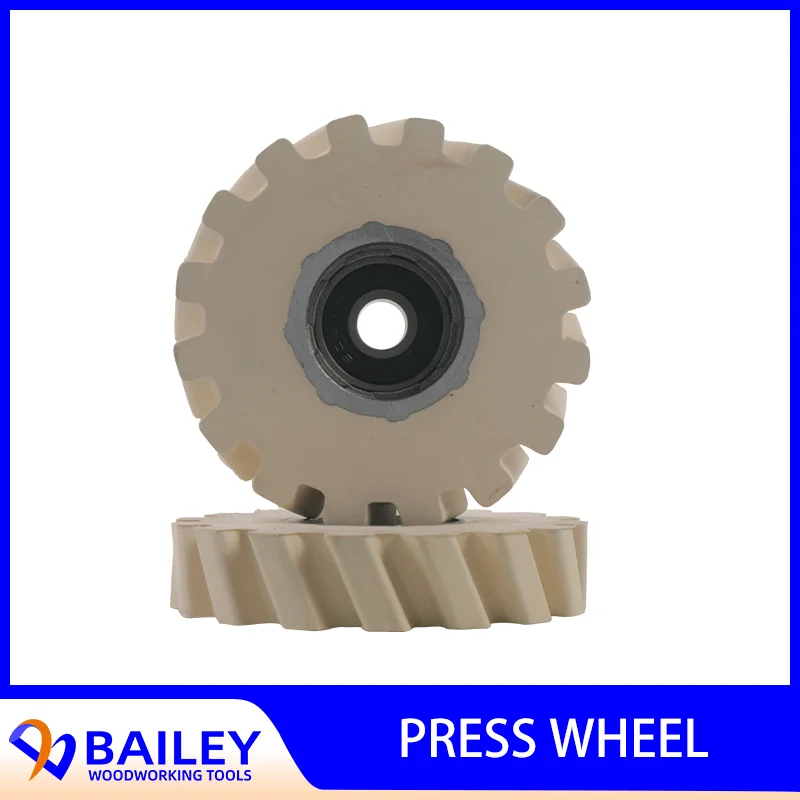 

BAILEY 10PCS 65x8x14mm Press Wheel Rubber Roller High Quality For NANXING Edge Banding Machine Woodworking Tool Accessories