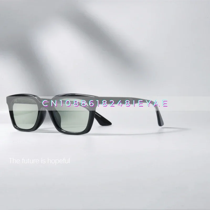 النظارات الشمسية الجمل الشمال الباردة نمط الحد الأدنى تصميم Uv400 النظارات الشمسية الإطار الأسود