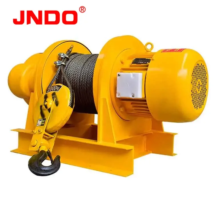 Heavy-Duty High-Speed Remote Control Electric Wire Rope Winch Small Pulling Force 1ton 5ton 10Ton Engine For Marine And Mine Use