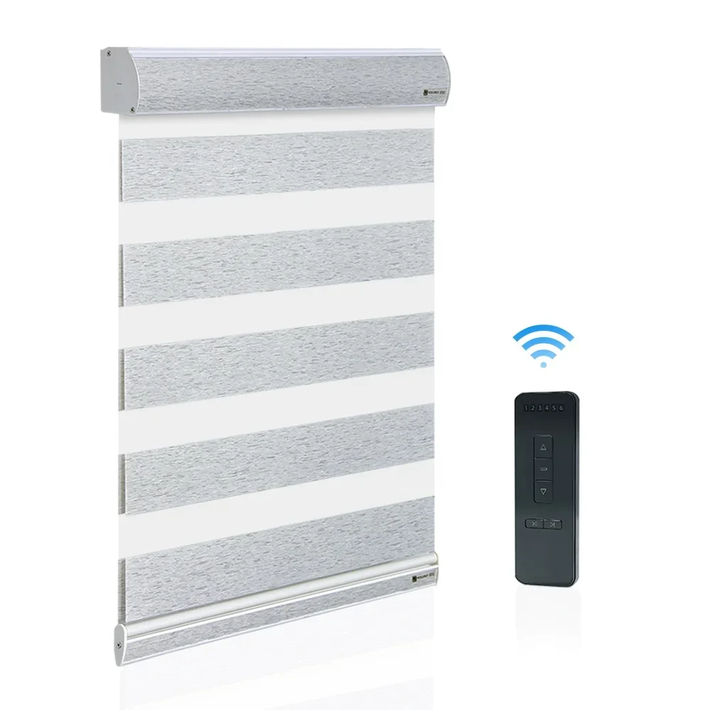 

# Hot Hot Sale Manual Room-darkening Blackout Motorised Roller Zebra Blinds For Bedroom