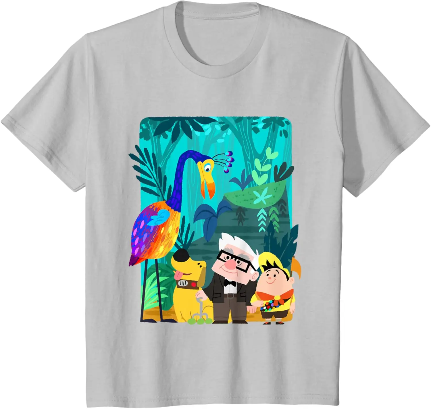 تي شيرت ديزني وبيكسار أب كارل راسل دوج كيفن بارادايس فولز #5