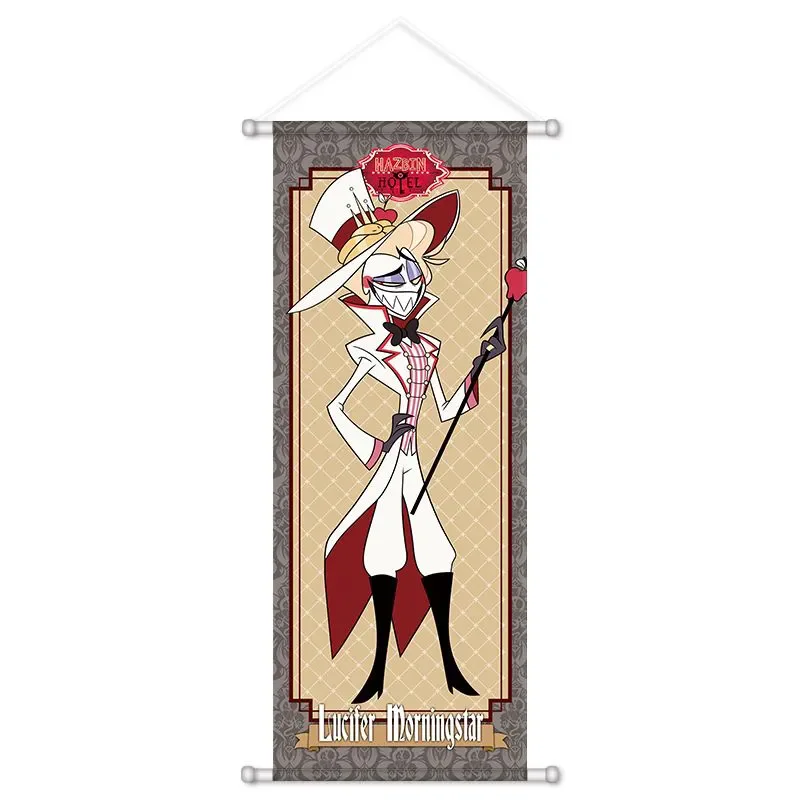 أنيمي لا سمات تأثيري شنق صورة الكرتون التمرير اللوحة الزخرفية صور الجدار اكسسوارات الديكور هدية عيد الميلاد