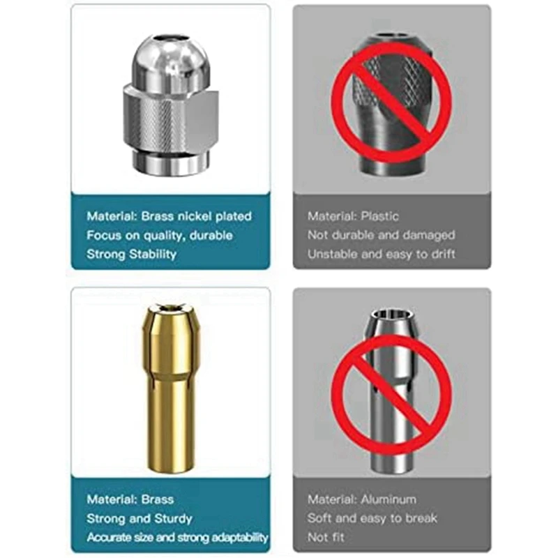 Imagem -05 - Dremel Drill Chuck Collet Conjunto para Dremel Substituição Keyless Bit Porca Rotativa 32 a Substituição 4486