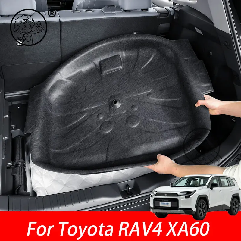 

For Toyota RAV4 XA60 6th 2026 2027 XA 60 Car Rear Trunk Sound Heat Insulation Cotton Soundproofing Cover Car Accessories