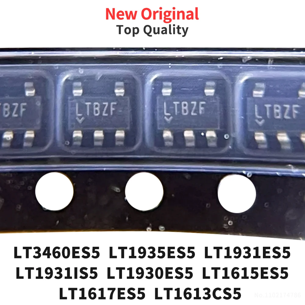 (1 Piece) LT3460ES5 LT1935ES5 LT1931ES5 LT1931IS5 LT1930ES5 LT1615ES5 LT1617ES5 LT1613CS5 SOT23-5 New Original
