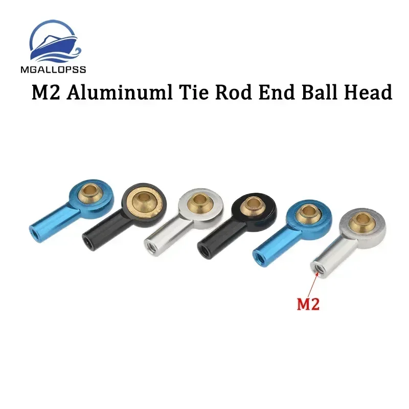 

1pc Quality M2 Aluminuml Tie Rod End Ball Head Bracket for RC Cars Accessories
